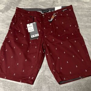 Denim & Flower Women’s Shorts with Anchors